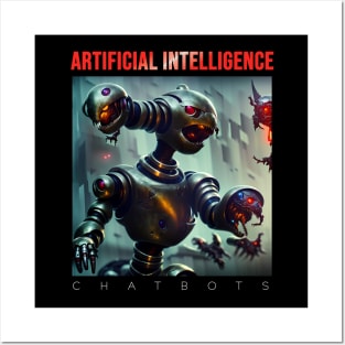 Artificial intelligence Posters and Art